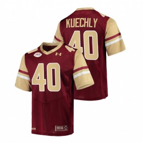 Boston College Eagles Luke Kuechly #40 NFL Alumni Jersey Maroon College Football