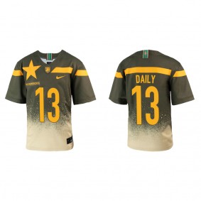 Bryson Daily Youth Army Black Knights 1st Armored Division Old Ironsides Untouchable Football Jersey Olive