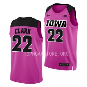 Iowa Hawkeyes Caitlin Clark Pink #22 Women's Basketball Jersey Unisex