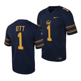 Jaydn Ott Cal Bears NIL Football Black Men Game 1 Jersey 2023