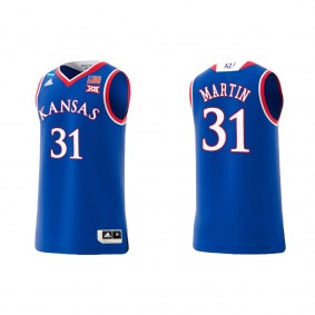 Cam Martin Kansas Jayhawks adidas Swingman Replica College Basketball Jersey Royal