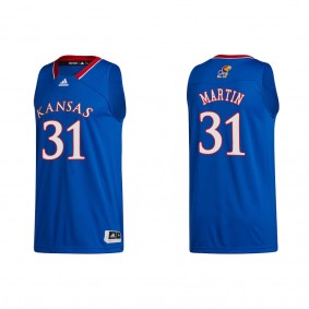 Cam Martin Kansas Jayhawks adidas Swingman Team College Basketball Jersey Royal