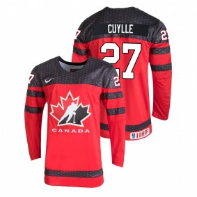 Will Cuylle Canada Hockey Red Away 2022 IIHF World Junior Championship Jersey