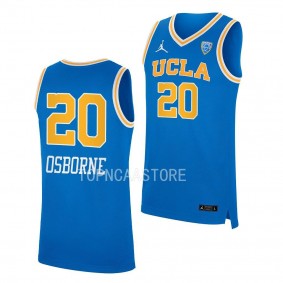 Charisma Osborne UCLA Bruins Women's Basketball Blue Jersey