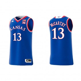 Charlie McCarthy Kansas Jayhawks adidas Swingman Replica College Basketball Jersey Royal