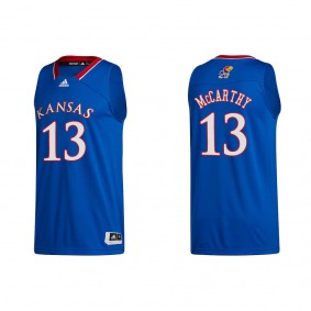 Charlie McCarthy Kansas Jayhawks adidas Swingman Team College Basketball Jersey Royal