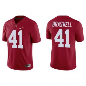 Chris Braswell Alabama Crimson Tide Nike Game College Football Jersey Crimson