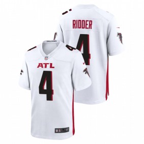 Atlanta Falcons Desmond Ridder 2022 NFL Draft White Men Game Jersey #9