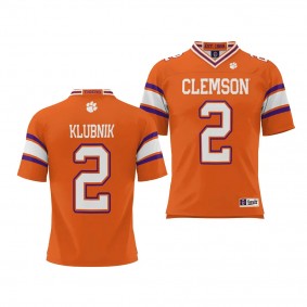 Cade Klubnik Clemson Tigers Orange NIL Player Football Youth Jersey