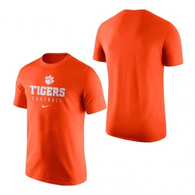 Clemson Tigers Team Issue Performance T-Shirt Orange