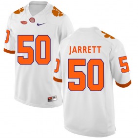 Clemson Tigers #50 White Football Grady Jarrett Jersey