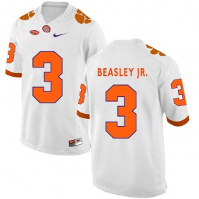 Clemson Tigers #3 White Football Vic Beasley Jr. Jersey