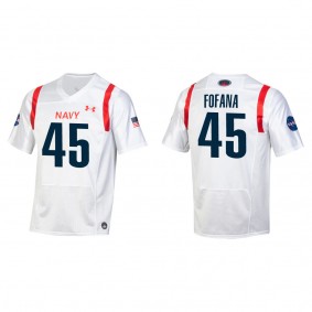 Daba Fofana Navy Midshipmen Under Armour 2022 Special Games Replica Jersey White