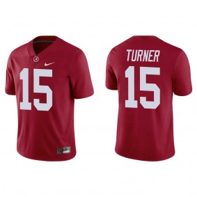 Dallas Turner Alabama Crimson Tide Nike Game College Football Jersey Crimson