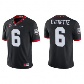 Daylen Everette Georgia Bulldogs Nike Alternate Game College Football Jersey Black