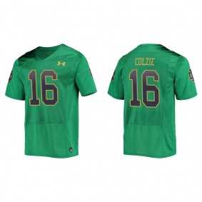 Deion Colzie Notre Dame Fighting Irish Replica College Football Jersey Green