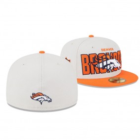 Denver Broncos Stone 2023 NFL Draft 59FIFTY Fitted Hat