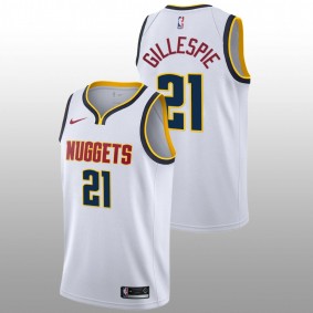 Villanova Collin Gillespie Nuggets #21 White Association Edition Jersey