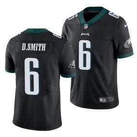 DeVonta Smith Philadelphia Eagles 2021 NFL Draft Vapor Limited Black Jersey Men's