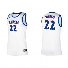 Dillon Wilhite Kansas Jayhawks adidas Alumni Classic College Basketball Jersey White