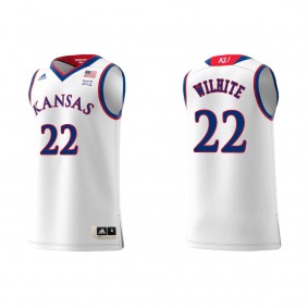 Dillon Wilhite Kansas Jayhawks adidas Replica Swingman Team College Basketball Jersey White