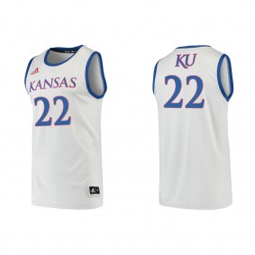 Dillon Wilhite Kansas Jayhawks adidas Swingman College Basketball Jersey Gray