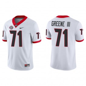 Earnest Greene III Georgia Bulldogs Nike Game College Football Jersey White