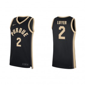 Fletcher Loyer Purdue Boilermakers Replica Jersey Black