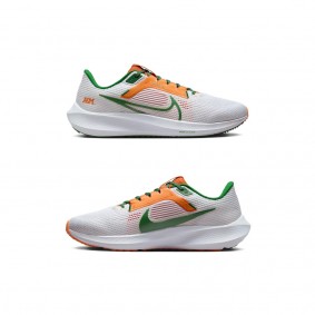 Florida A&M Rattlers Nike Unisex Zoom Pegasus 40 Running Shoes White