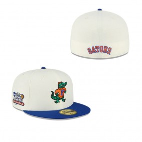 Florida Gators 59FIFTY Fitted White Hat