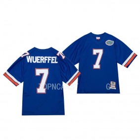 Legacy 1996 Danny Wuerffel Florida Gators #7 Royal Football Jersey Men's