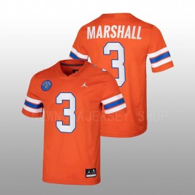 Florida Gators Jason Marshall #3 Replica Football Jersey Orange Ring Of Honor