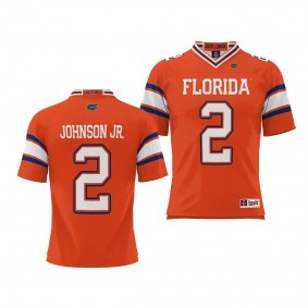 Montrell Johnson Jr. Florida Gators Orange NIL Player Football Youth Jersey