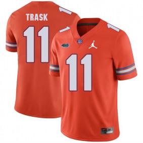 Men's Florida Gators Jordan Brand #11 Orange Kyle Trask 2018 Game Football Jersey