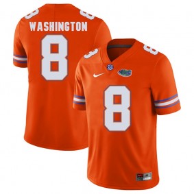 Florida Gators #8 Orange College Football Nick Washington Player Performance Jersey