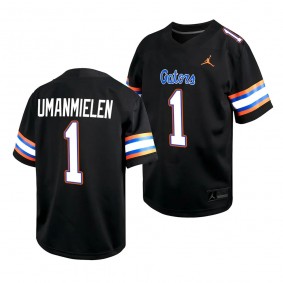 Florida Gators Princely Umanmielen Alternate Game 2023 Salute To Service Jersey Youth Black