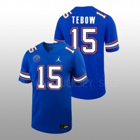 Florida Gators Tim Tebow #15 Untouchable Replica Jersey Royal Ring of Honor