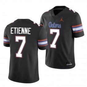 Trevor Etienne Florida Gators Alternate Football Black Men 7 Jersey 2023-24