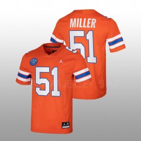 Florida Gators Ventrell Miller #51 Replica Football Jersey Orange Ring Of Honor