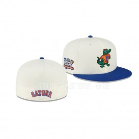 Florida Gators White 2006 Final Four 59FIFTY Fitted Cap Hat