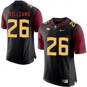 Florida State Seminoles P.J. Williams #26 Black College Football Player Stitched Alternate Jersey