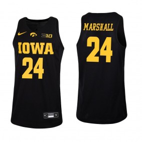 Gabbie Marshall Iowa Hawkeyes Black Replica College Women's Basketball Jersey