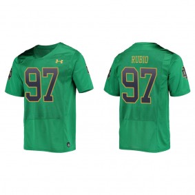 Gabriel Rubio Notre Dame Fighting Irish Replica College Football Jersey Green