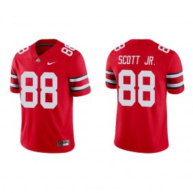 Gee Scott Jr. Ohio State Buckeyes Nike Game College Football Jersey Red