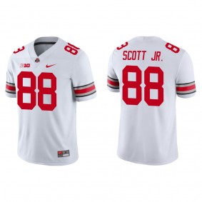 Gee Scott Jr. Ohio State Buckeyes Nike Game College Football Jersey White