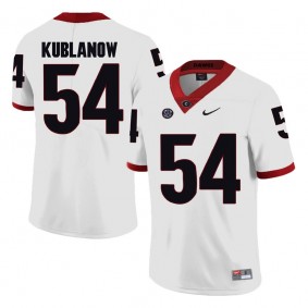 Georgia Bulldogs Brandon Kublanow #54 College Football Game Jersey