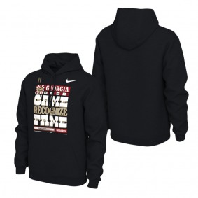 Georgia Bulldogs Nike College Football Playoff 2022 National Champions Locker Room Pullover Hoodie Black