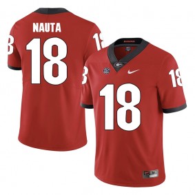 Georgia Bulldogs Isaac Nauta #18 College Football Game Jersey