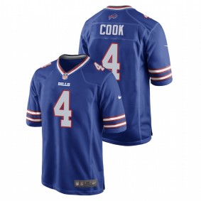 James Cook Buffalo Bills 2022 NFL Draft Royal Game Jersey Men