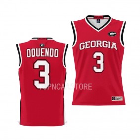 Kario Oquendo Georgia Bulldogs Red College Basketball Pick-A-Player Youth Jersey